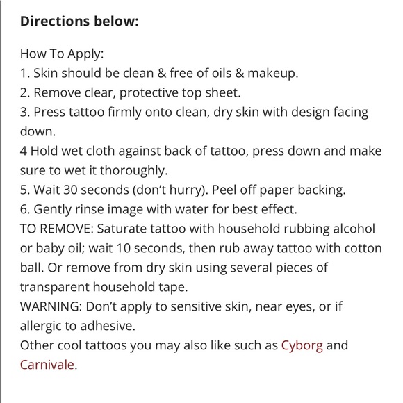 NEW • “HOODLUM”  • Tinsley Tattoo FX • 666 • 8 ball • Devil Horns • Made in 🇺🇸 - Picture 3 of 4